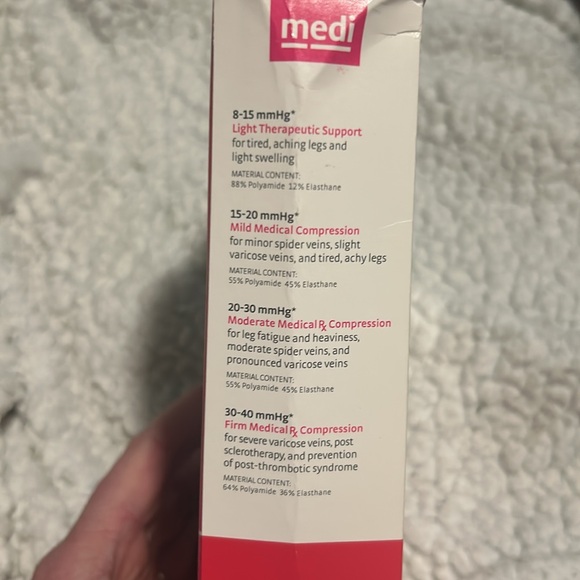 Mediven 39304 compression stocking 15-20mmHg natural full panty open toe IV - Picture 4 of 6